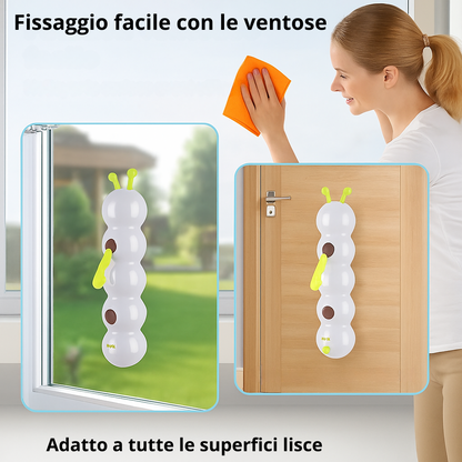 Bruco interattivo per gatti