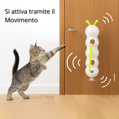 Bruco interattivo per gatti